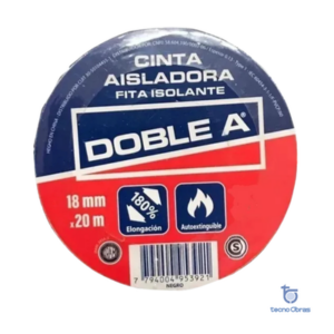 Cinta Aisladora Negra Doble A