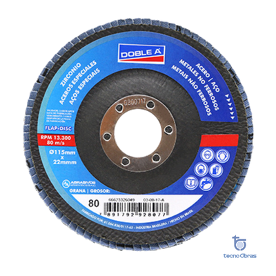 Discos Flap Zirconio Ultra Doble A