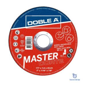 Disco de Corte y Desbaste Master Doble A