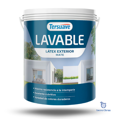 Látex Lavable Exterior Mate Tersuave