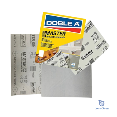 Lija Antiempastante Master Plus Doble A