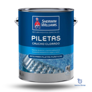 Pintura Piscinas Caucho Clorado SW