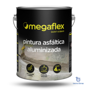 Pintura asfáltica Aluminizada Megaflex