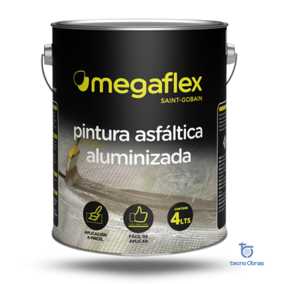 Pintura asfáltica Aluminizada Megaflex