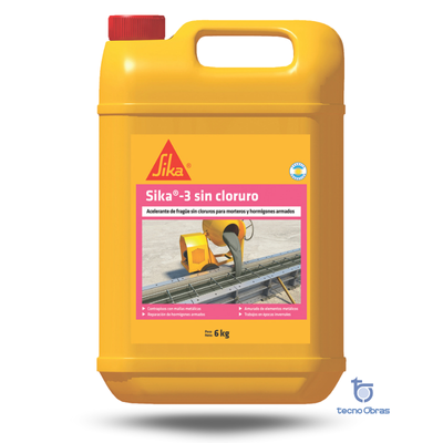 Sika®-3 (Sin cloruro)