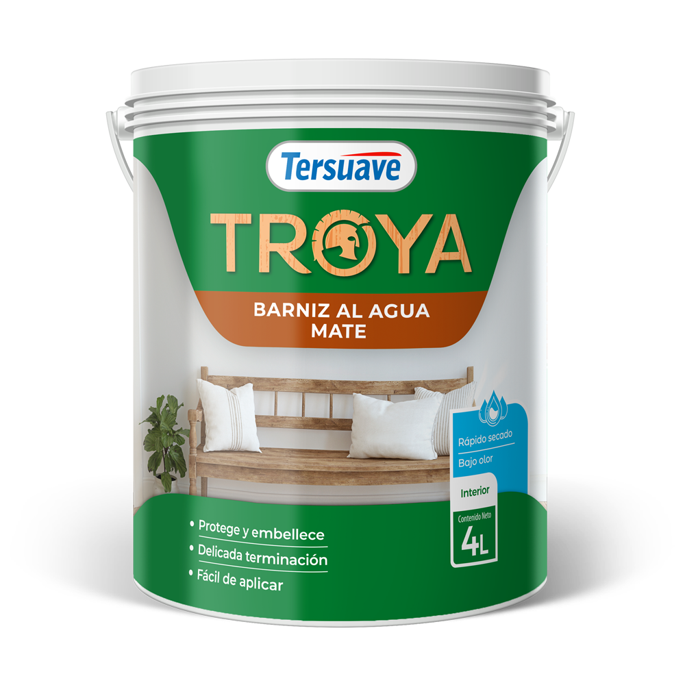Troya Barniz Sintético Mate Tersuave