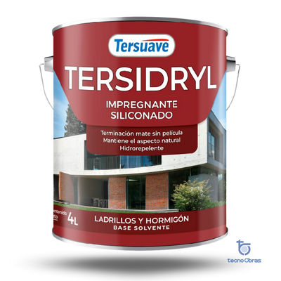 Tersidryl Impregnante Siliconado Base Solvente Tersuave
