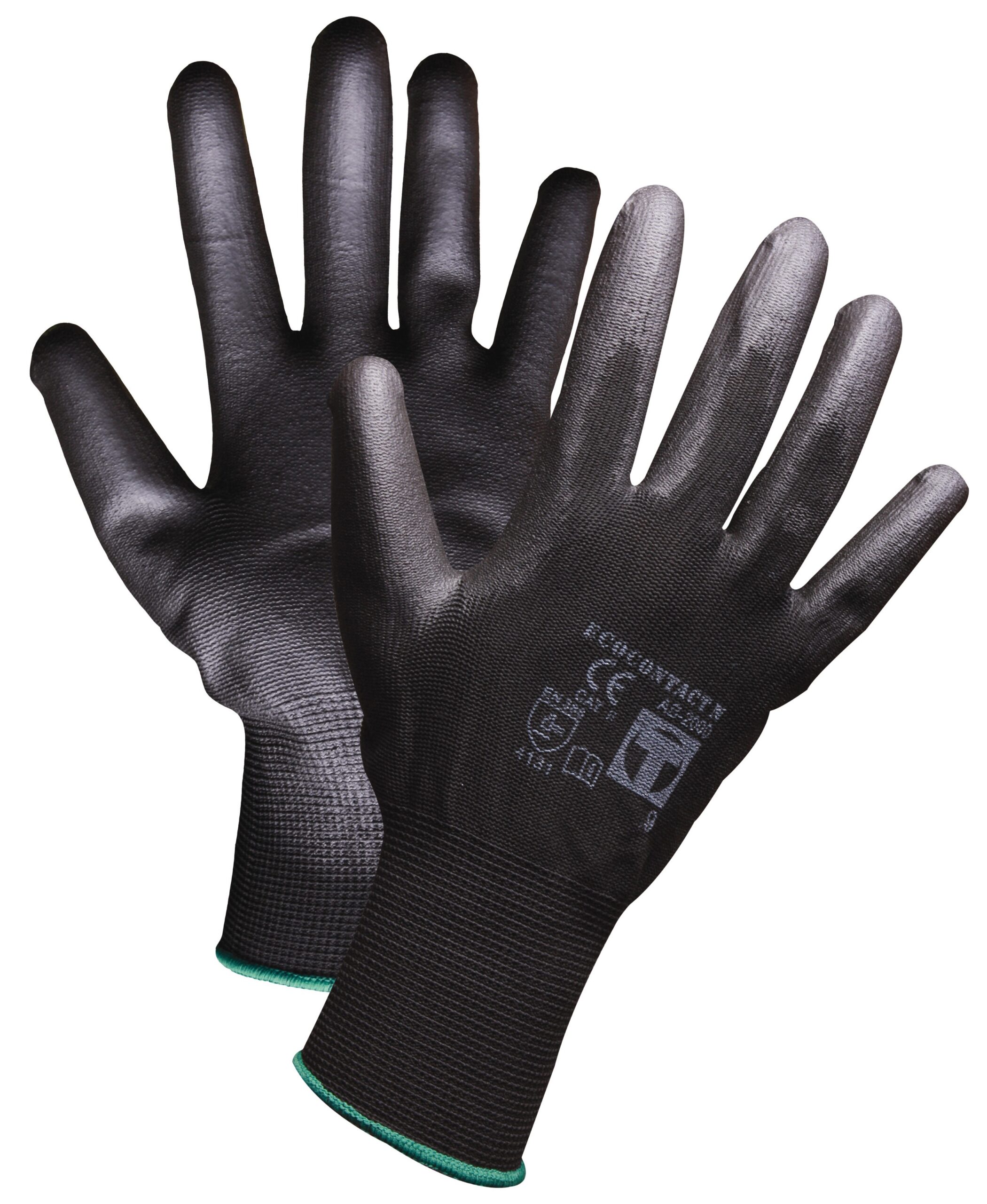 Guantes Negro Baño PU