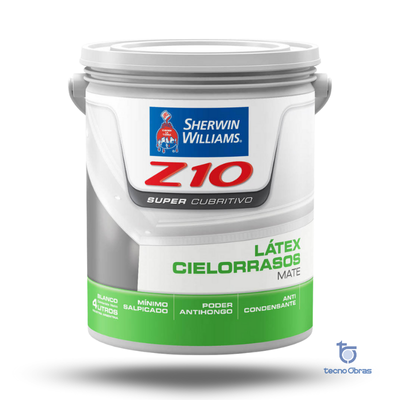 Z10 Cielorrasos Látex Super Cubritivo SW