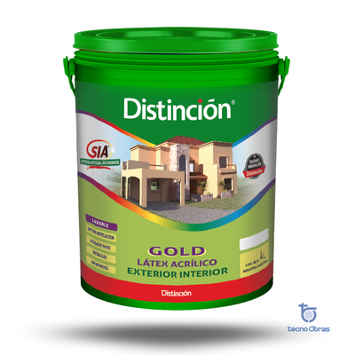 Látex GOLD Exterior - Interior Distinción