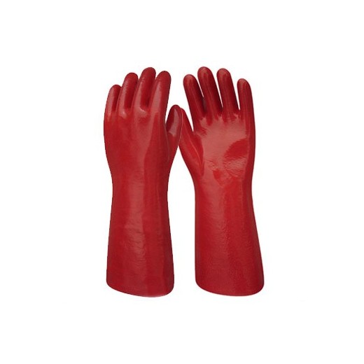Guantes PVC Rojos