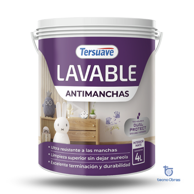 Látex Lavable Antimanchas Interior Mate Tersuave
