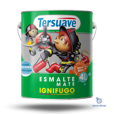 Esmalte Ignífugo Base Acuosa Tersuave