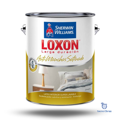 Loxon Látex Larga Duración Anti-Manchas Interior Satinado SW